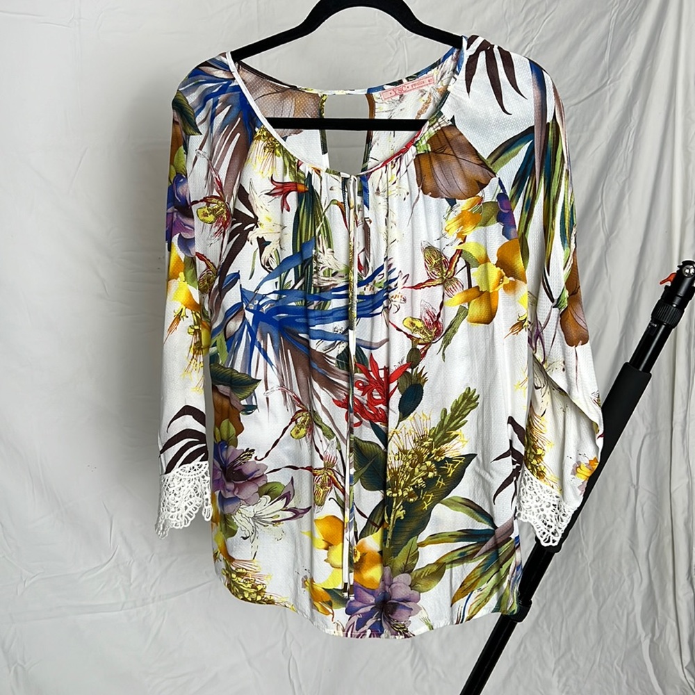 flowery blouse